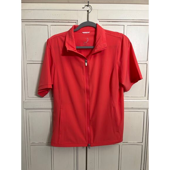 Zero Restriction size medium short sleeve windbreaker golf jacket - Picture 1 of 4